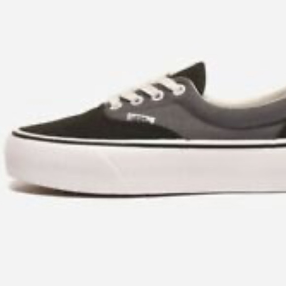 VANS  ERA PLATFORM 2 TONE BLACK/PEWTER SHOES WOMEN - Picture 7 of 16
